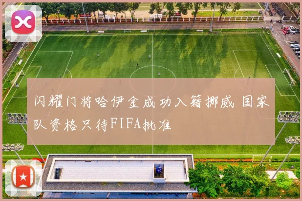 闪耀门将哈伊金成功入籍挪威 国家队资格只待FIFA批准